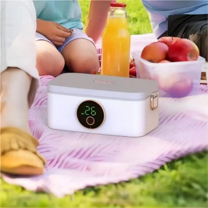 Wholesale Portable Wireless Electric Lunch Box USB Rechargeable Self-Heating Technology Stainless Steel for Car Household