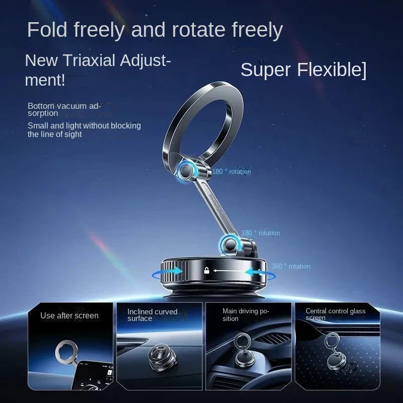 Versatile Magnetic Car Phone Holder