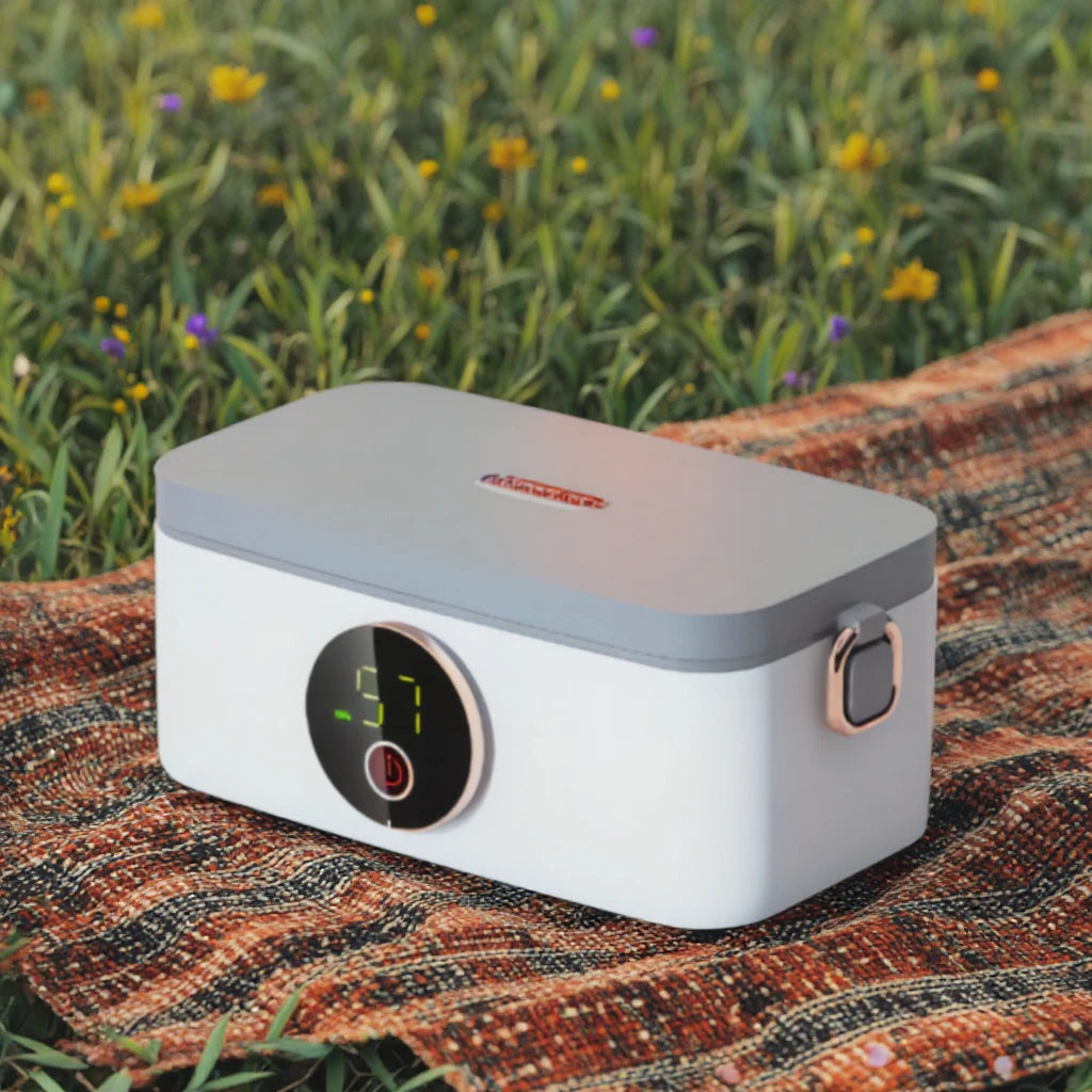 Wholesale Portable Wireless Electric Lunch Box USB Rechargeable Self-Heating Technology Stainless Steel for Car Household